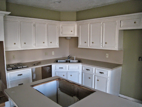houston kitchen remodeling before